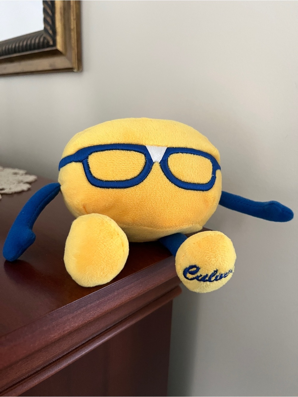 💚 Culver's CURDIS CHEESE CURD Small Stuffed Promotional Plush Toy